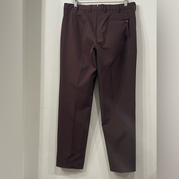 Prada Dress Pant In Aubergine / Brown Tone size M - Picture 3 of 13